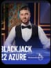 Blackjack 22 Azure -