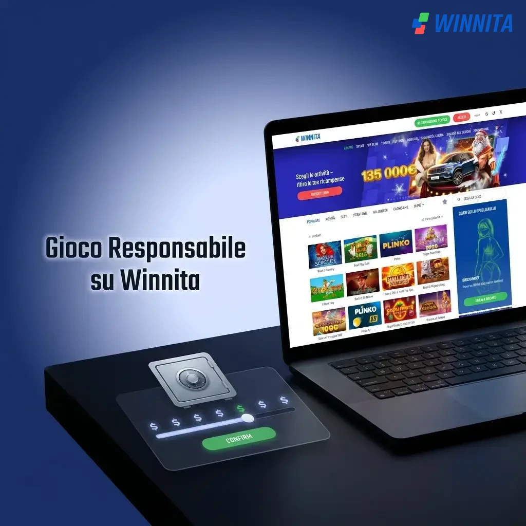 Strumenti di gioco responsabile su Winnita: limiti deposito, autoesclusione e supporto per utenti italiani