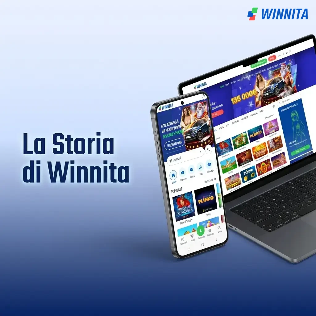Storia di Winnita: piattaforma scommesse e gaming online per mercati europei regolamentati, con licenza e sede a Cipro.