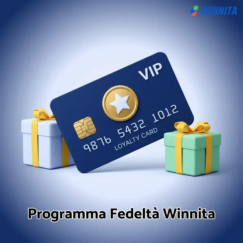 Programma fedeltà Winnita: livelli Bronzo, Argento, Oro, Platino e Diamante con punti, cashback e vantaggi VIP