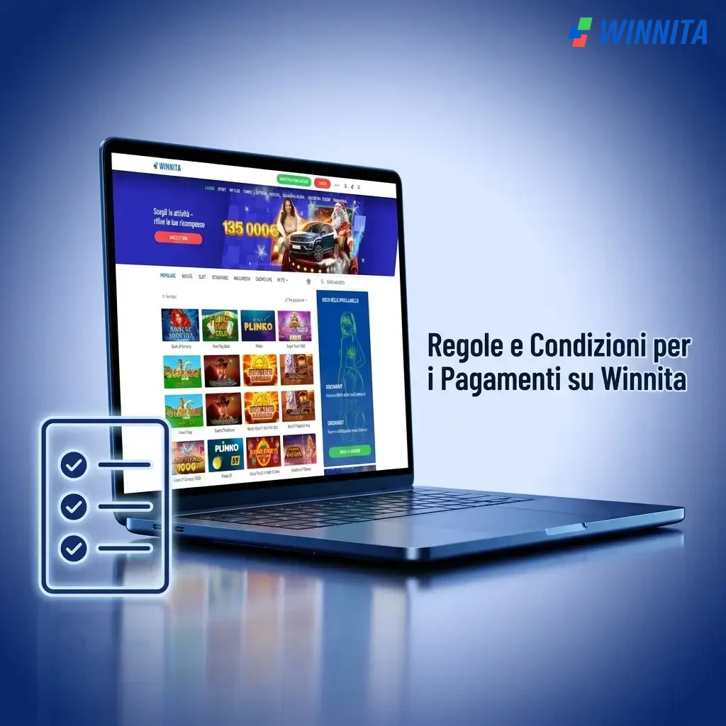 Regole e condizioni per pagamenti su Winnita: verifica account, limiti prelievo e metodi di pagamento sicuri