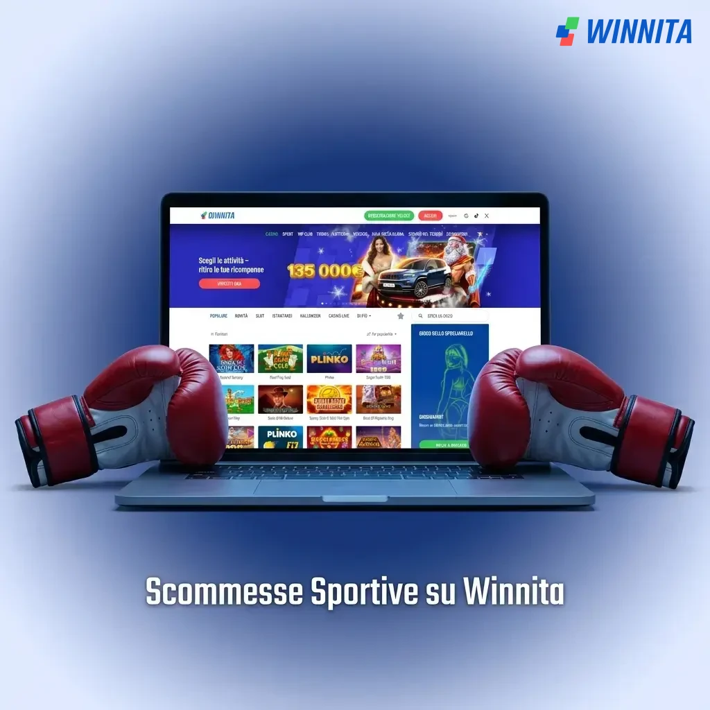 Scommesse sportive su Winnita: calcio, tennis, basket e ciclismo con mercati prematch e live su campionati nazionali e internazionali